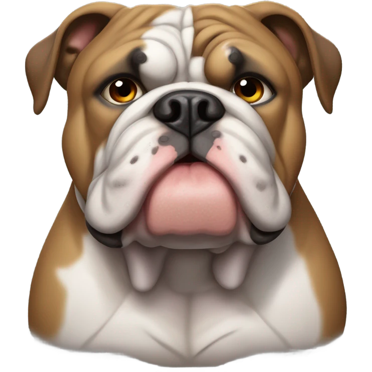 Old english bulldog emoji