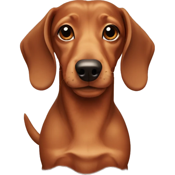 dachshund emoji