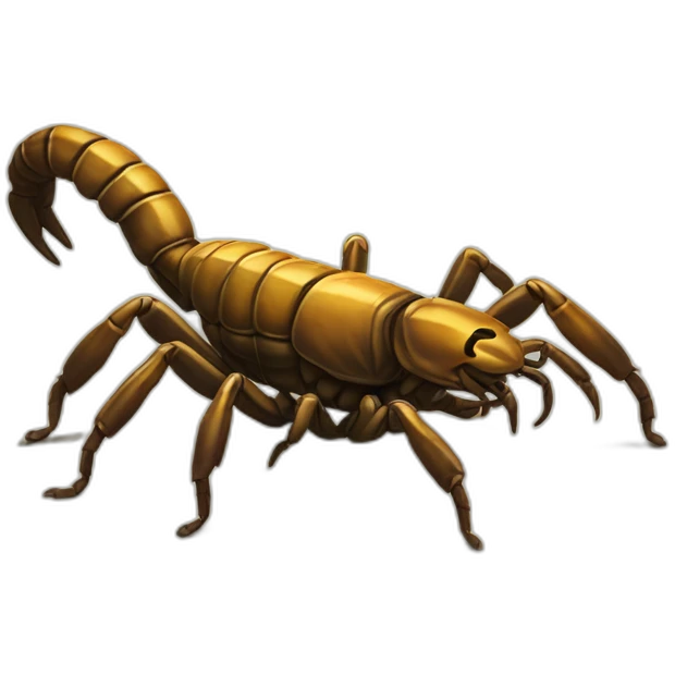Scorpion sur un bélier emoji