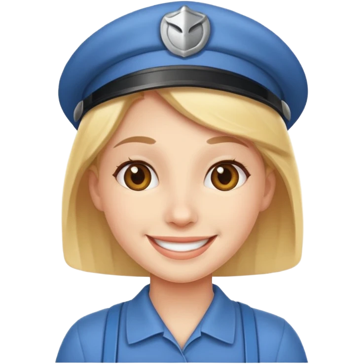 Friendly helper, one person emoji