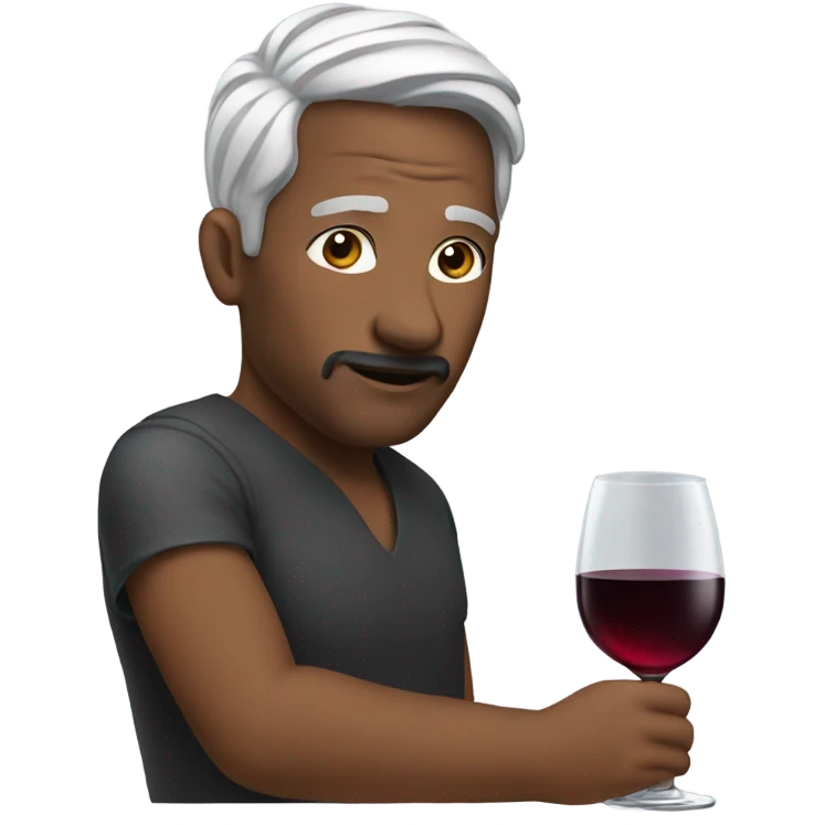 🙄🍷 emoji