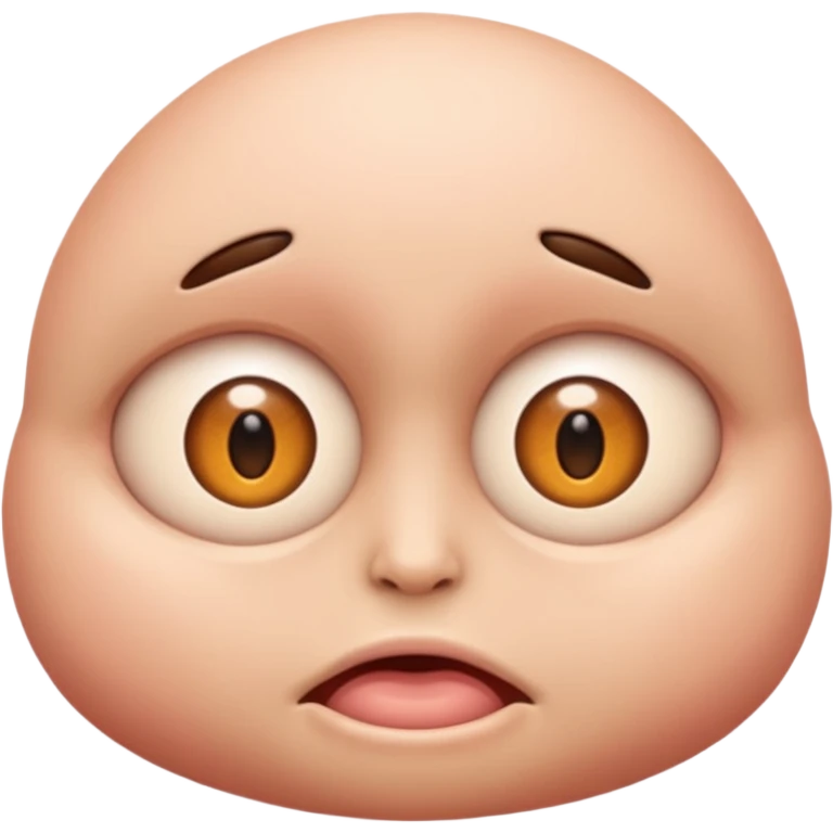 Eyes popping out emoji