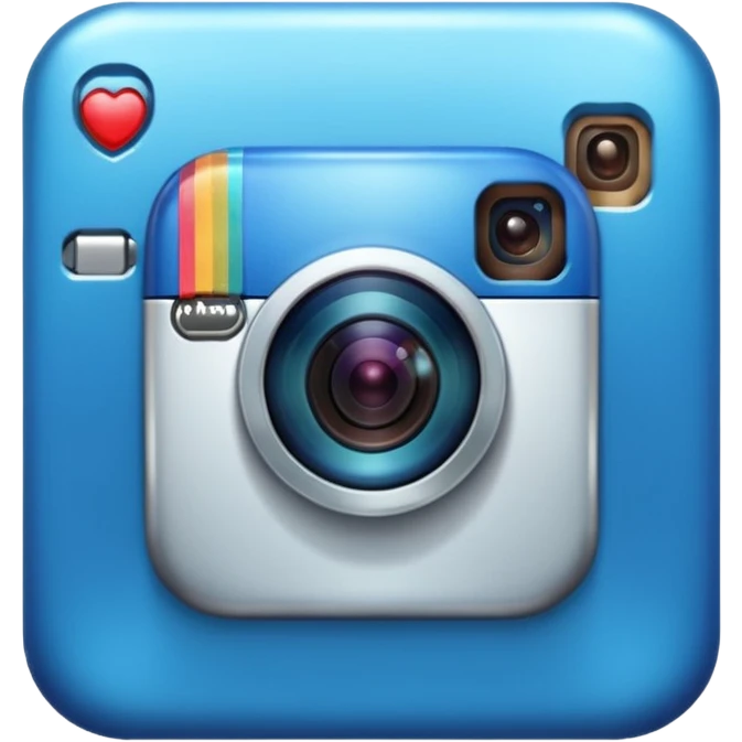 A blue verification badge for Instagram emoji