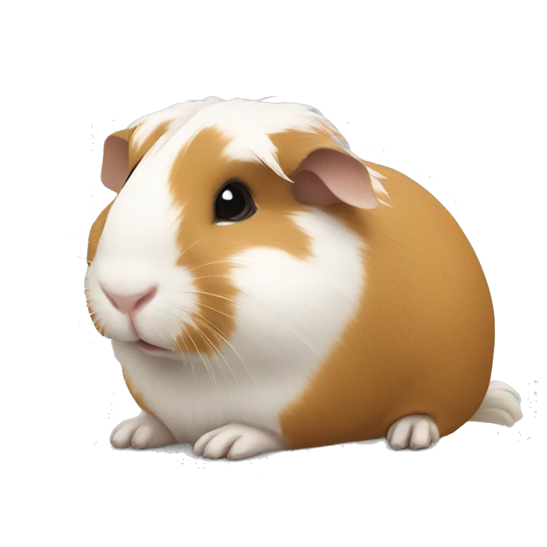 Guineapig laying down  emoji