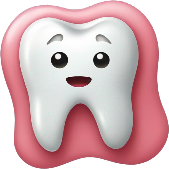 tooth with caries emoji