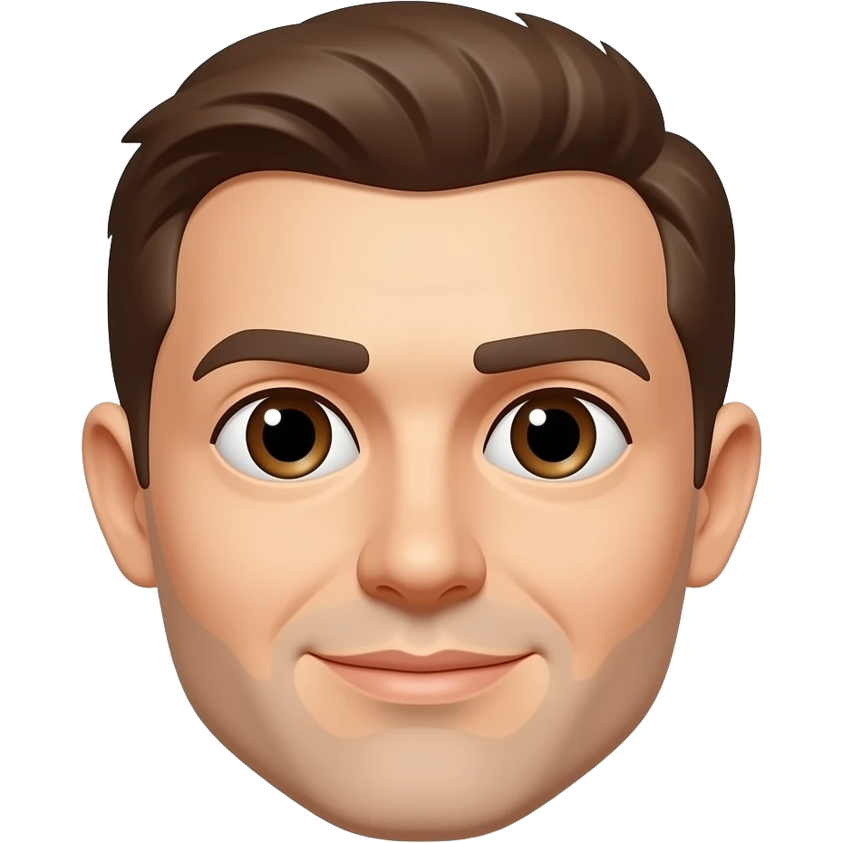 make it have no nose and eyebrows emoji