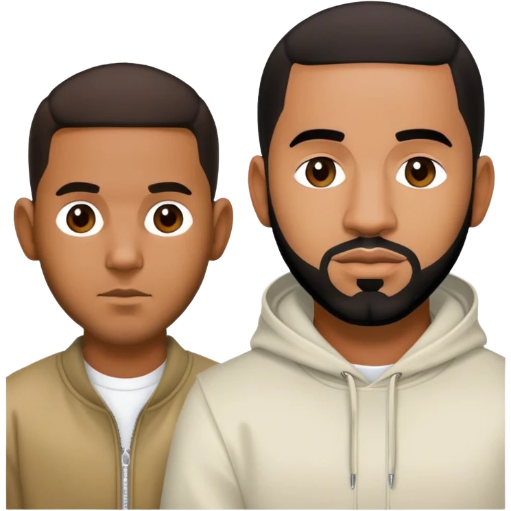 kendrick lamar and drake emoji