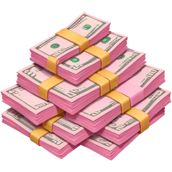 Pink money emoji emoji