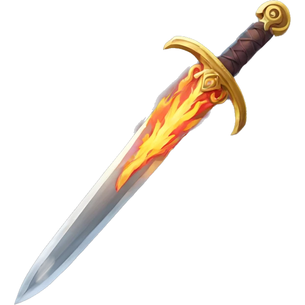 Sword of Fire  emoji