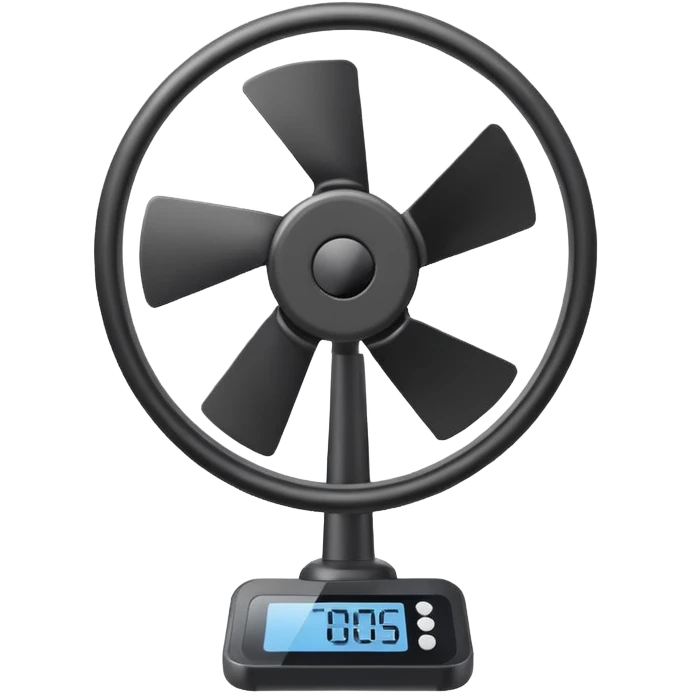 Fan emoji