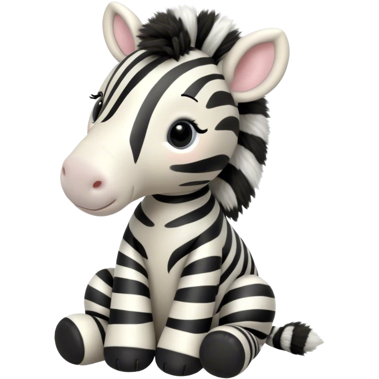Jellycat bashful zebra  emoji