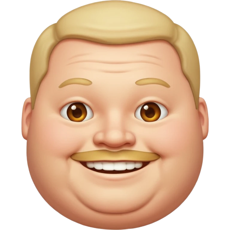 fat guy emoji