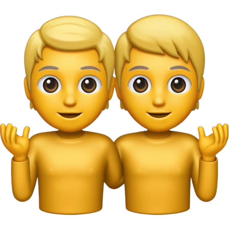 Como el dos però com cuerpo gris emoji