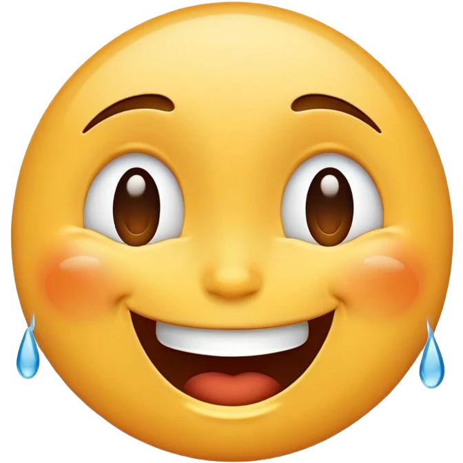 laughing face with tears of joy emoji