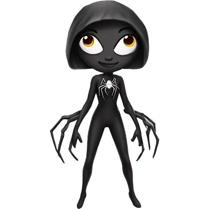 Spider girl emoji