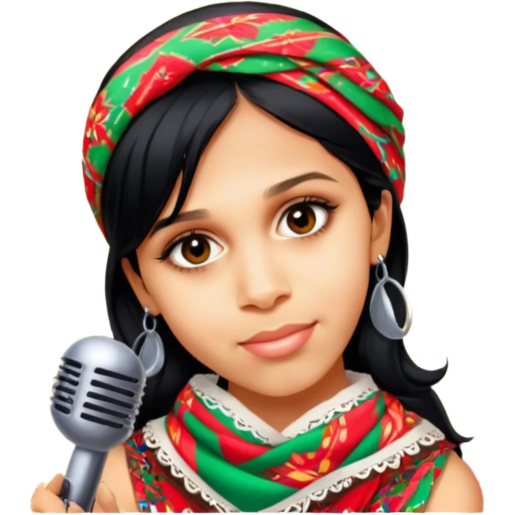 Colorful Singer emoji