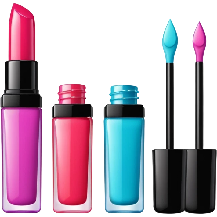 maquillaje glosses emoji