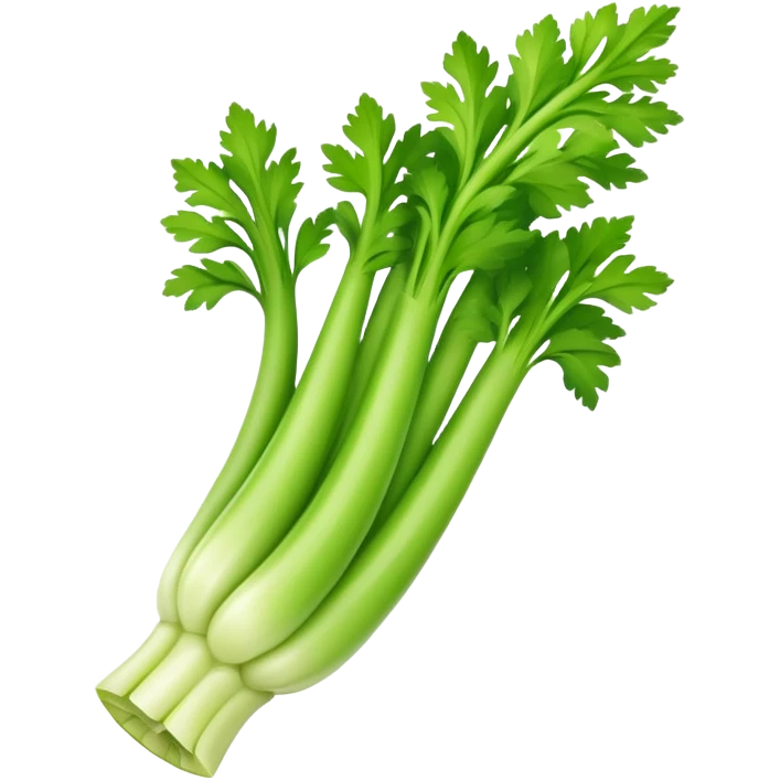 fresh green celery stalk emoji