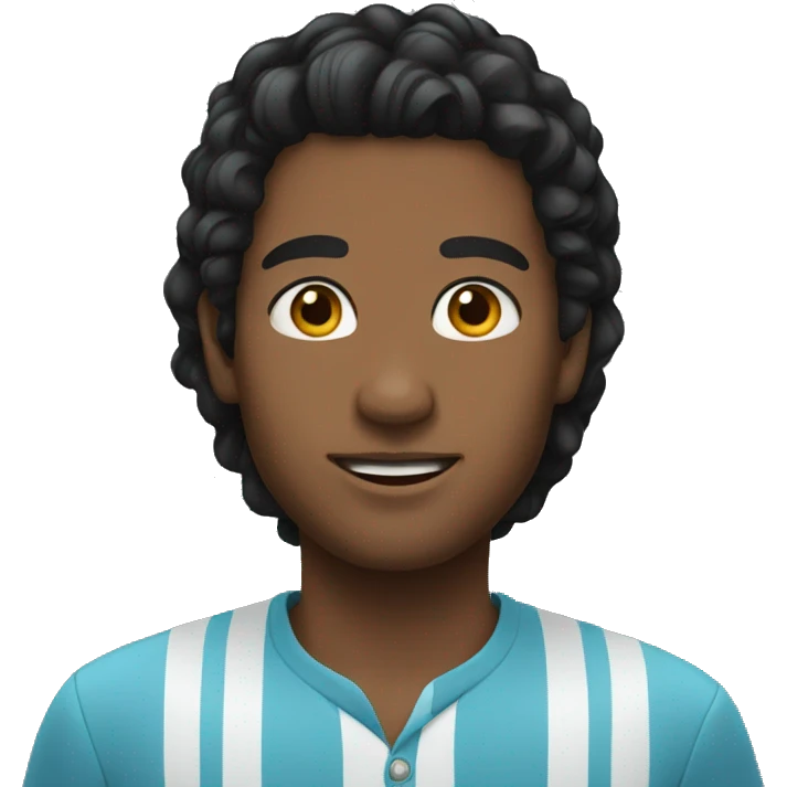 Black hair per emoji