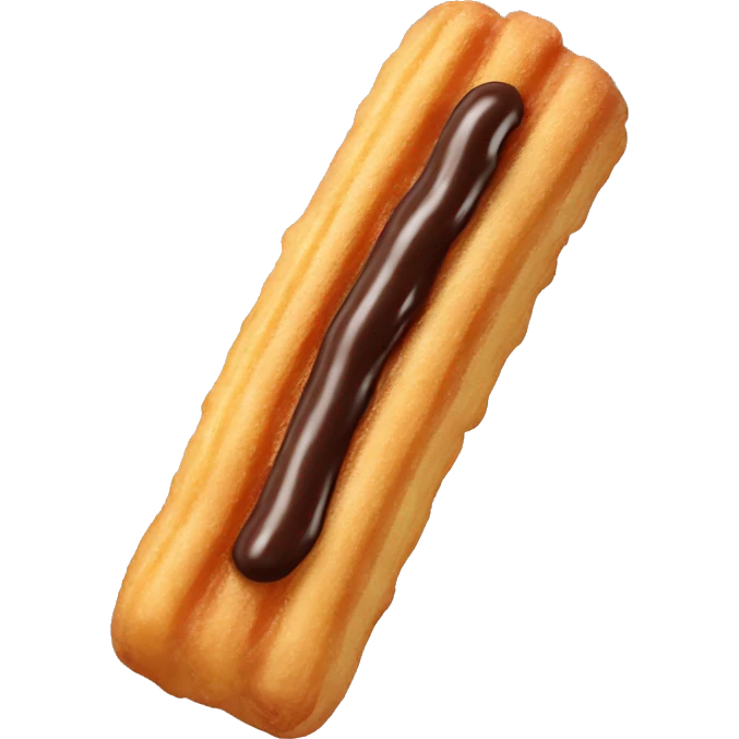 churros with chocolate emoji