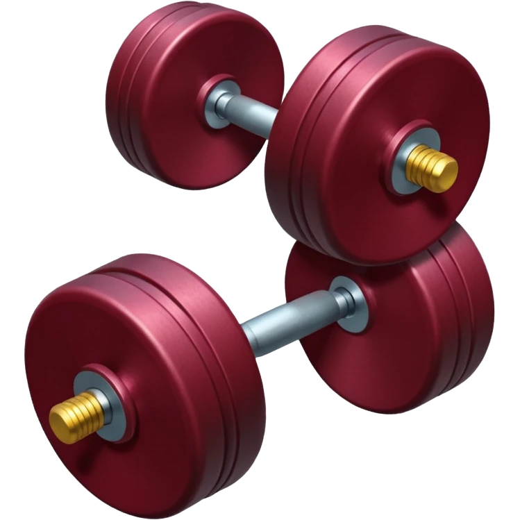 burgundury one dumbbell emoji