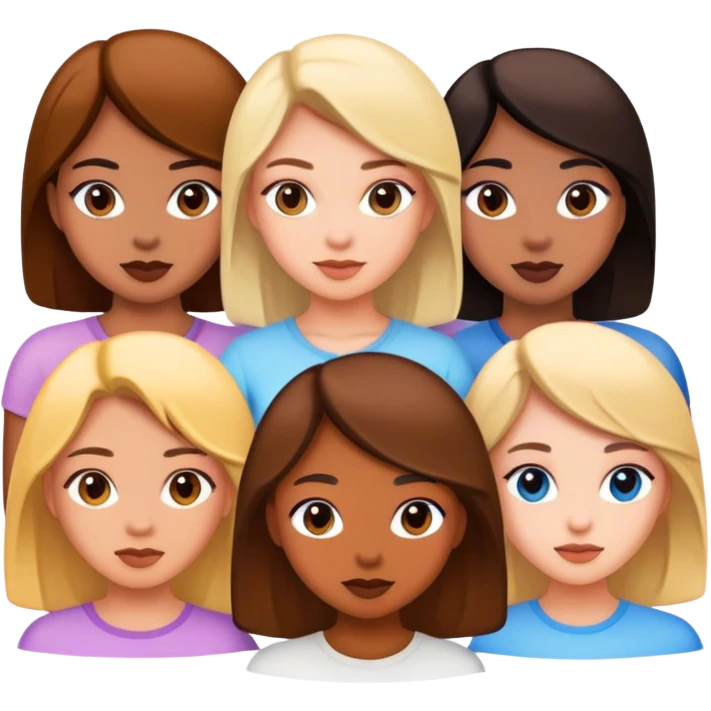 Chicas emoji