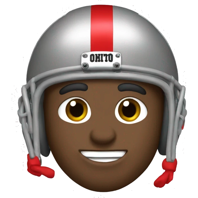 Ohio state buckeye emoji