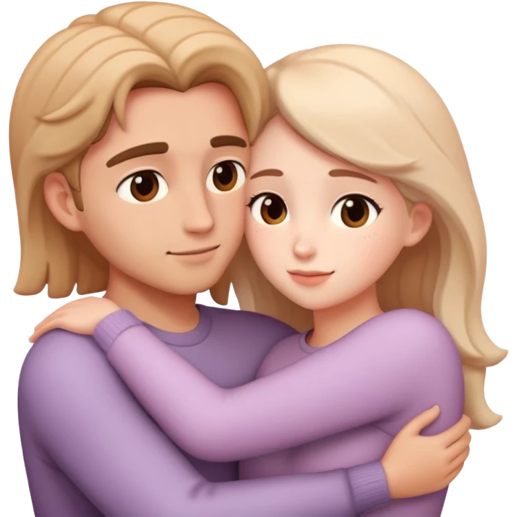 intimate moment between lovers emoji