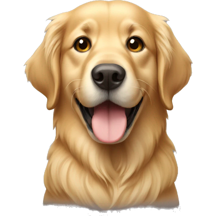 golden retriever  emoji