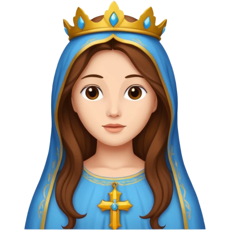 Virgen maria emoji
