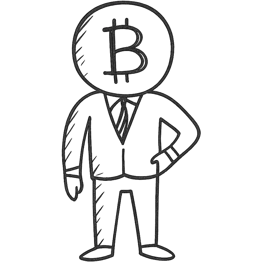 bitcoin man emoji