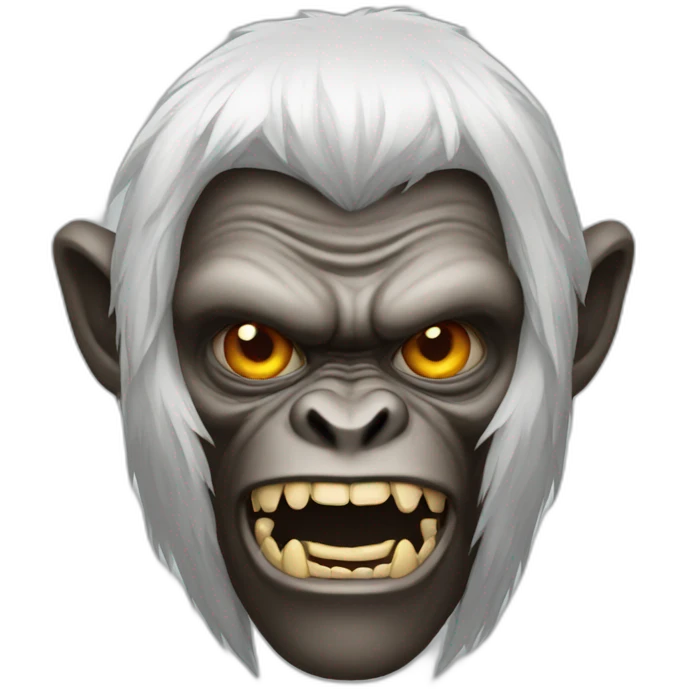 ape possessed emoji