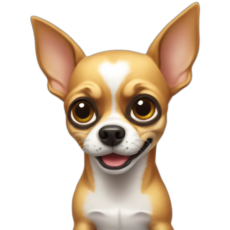 evil chihuahua emoji