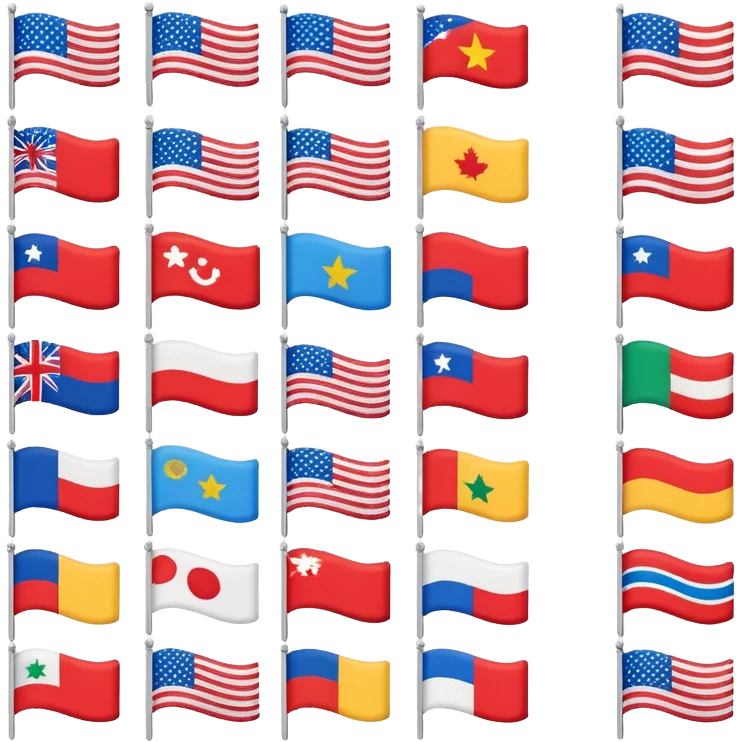 america country flags emoji