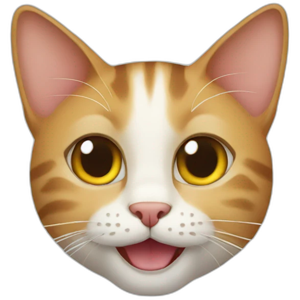 cat happy emoji