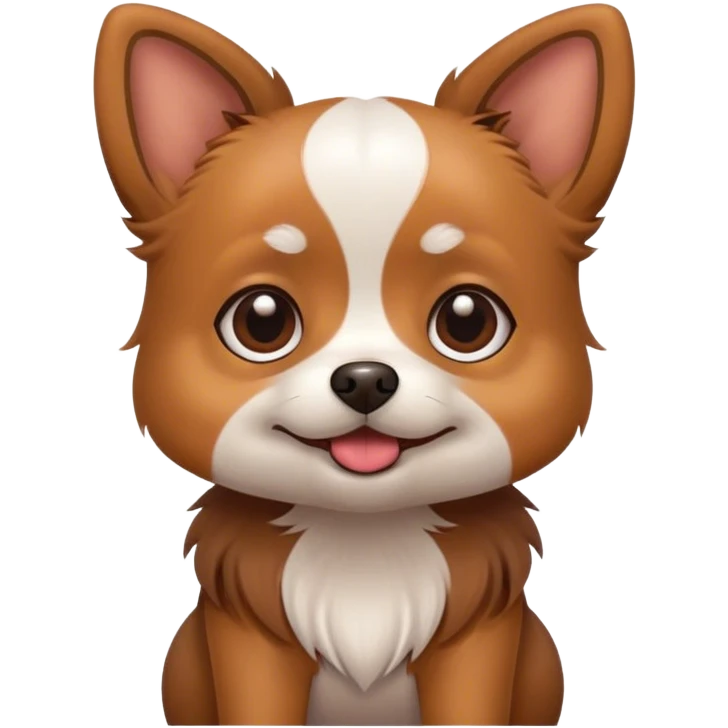 Small dog￼ emoji