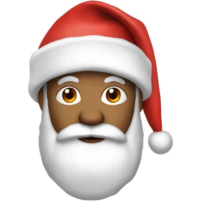 Create my image wearing santa hat emoji