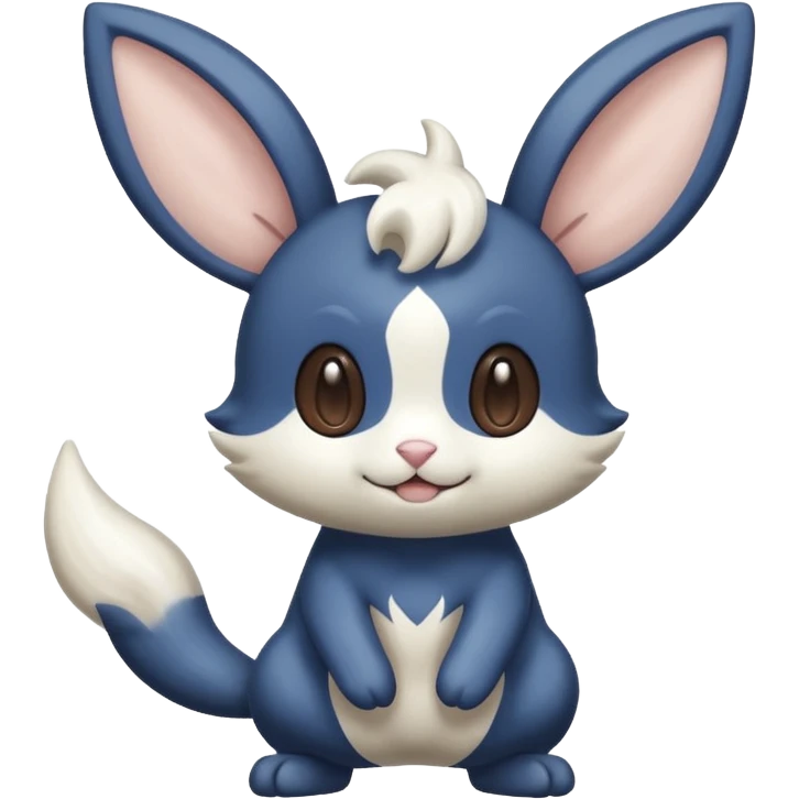 Meowstic-Bunnelby-Minccino-fusion emoji