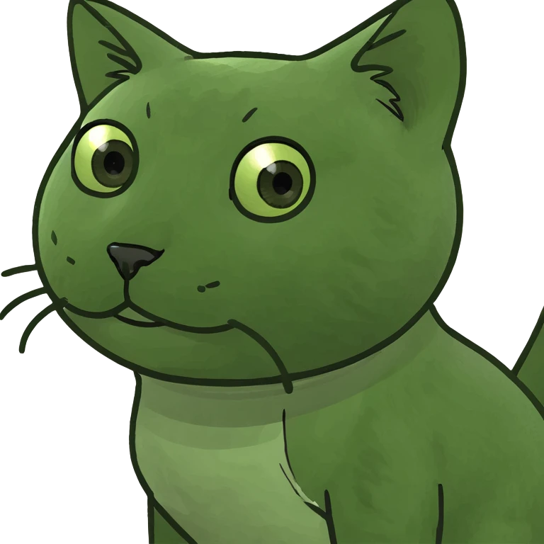 In kitty emoji