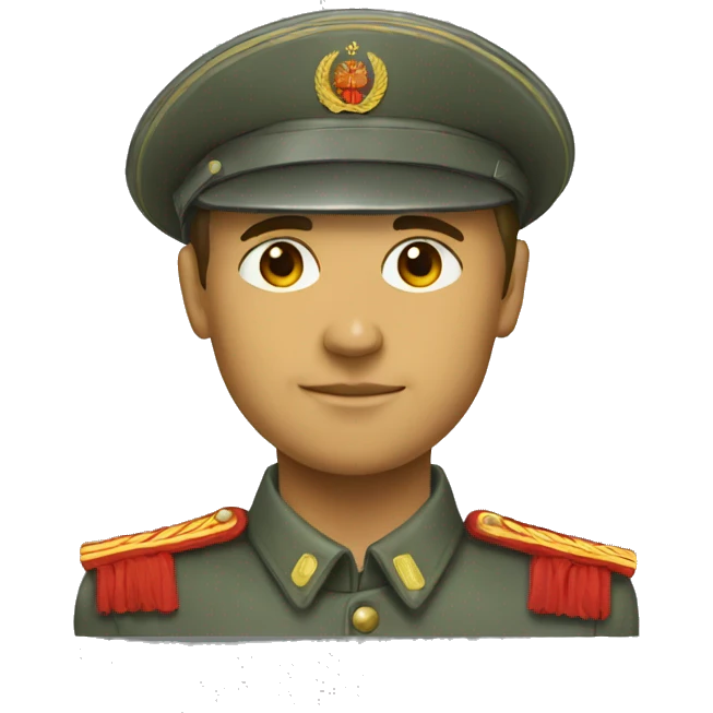 the USSR Soldier emoji