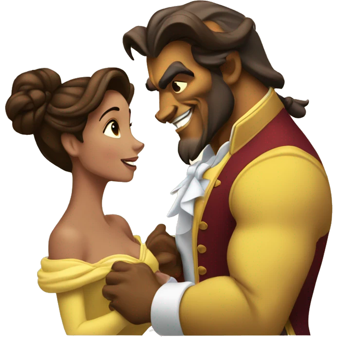 Beauty and the Beast emoji