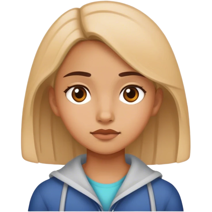Girl waiting  emoji
