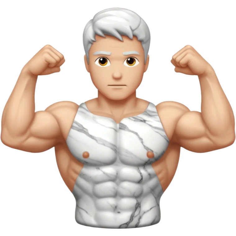 David stand statue emoji