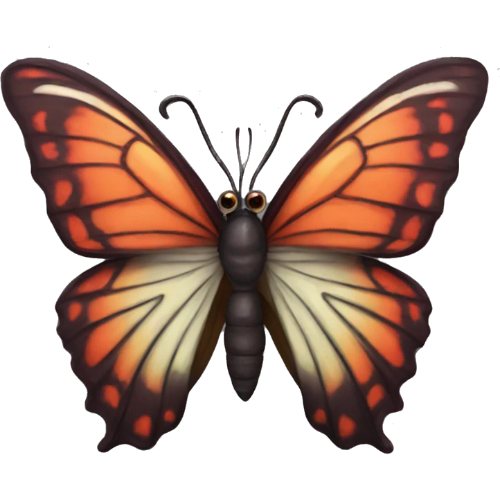 a devil butterfly emoji