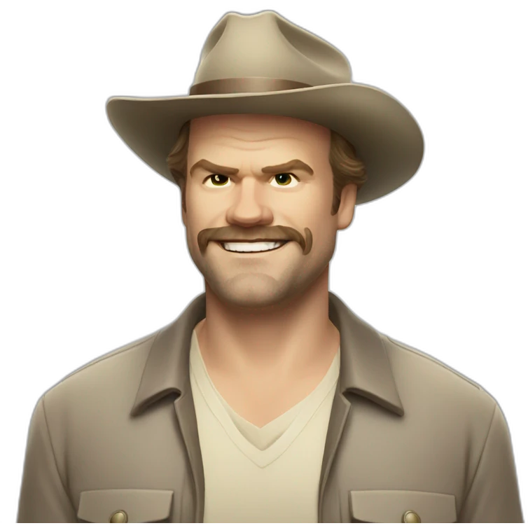 Jim Hopper David harbour smiling emoji