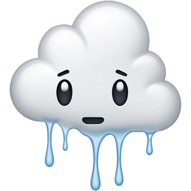 white splatter emoji
