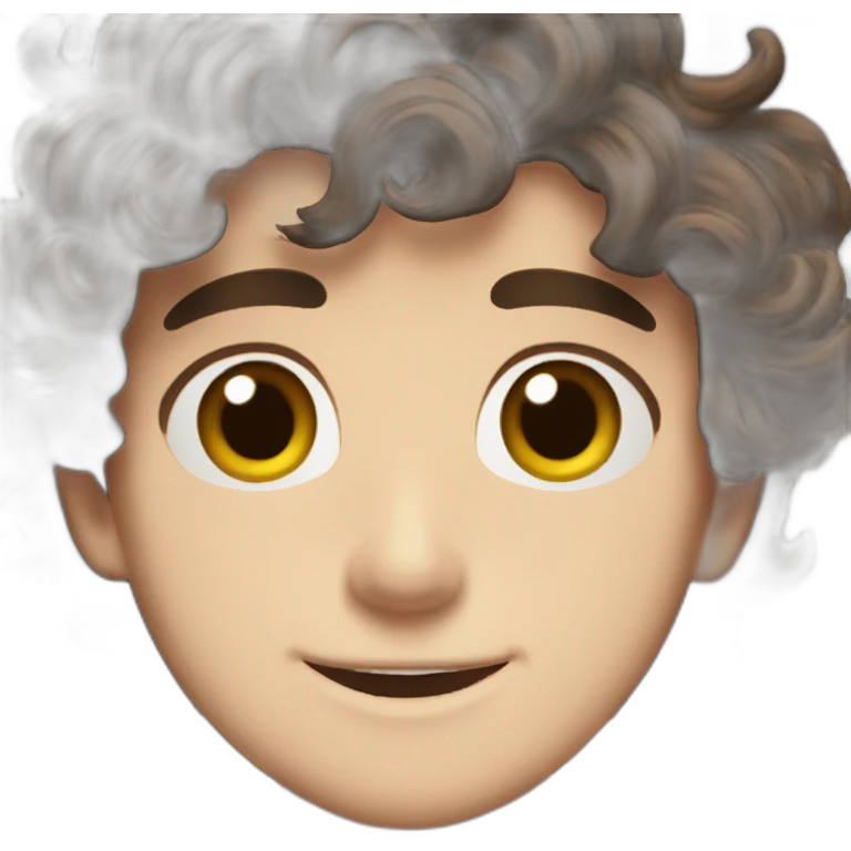 Timothee Chalamet smirking emoji