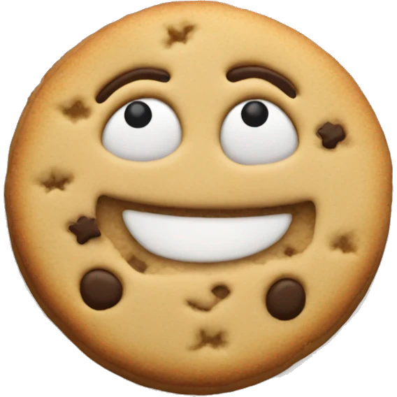 happy new year cookie  emoji