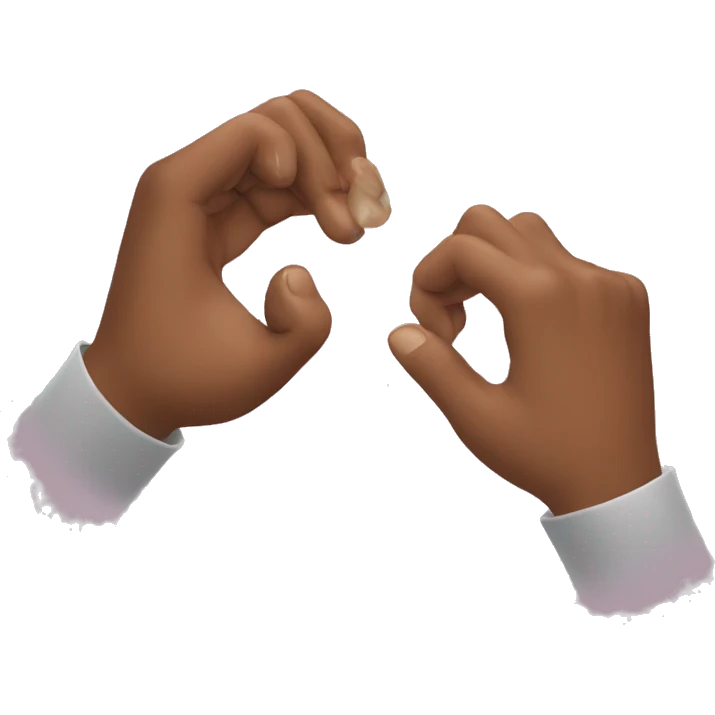 Молния в руках человека emoji