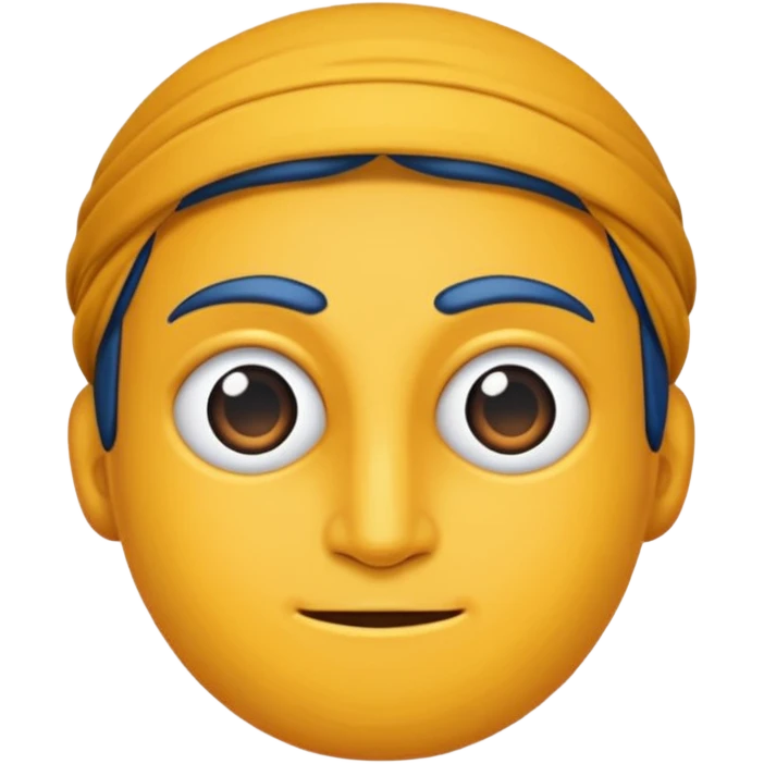 Yuvarlak mavi içinde tik beyaz emoji